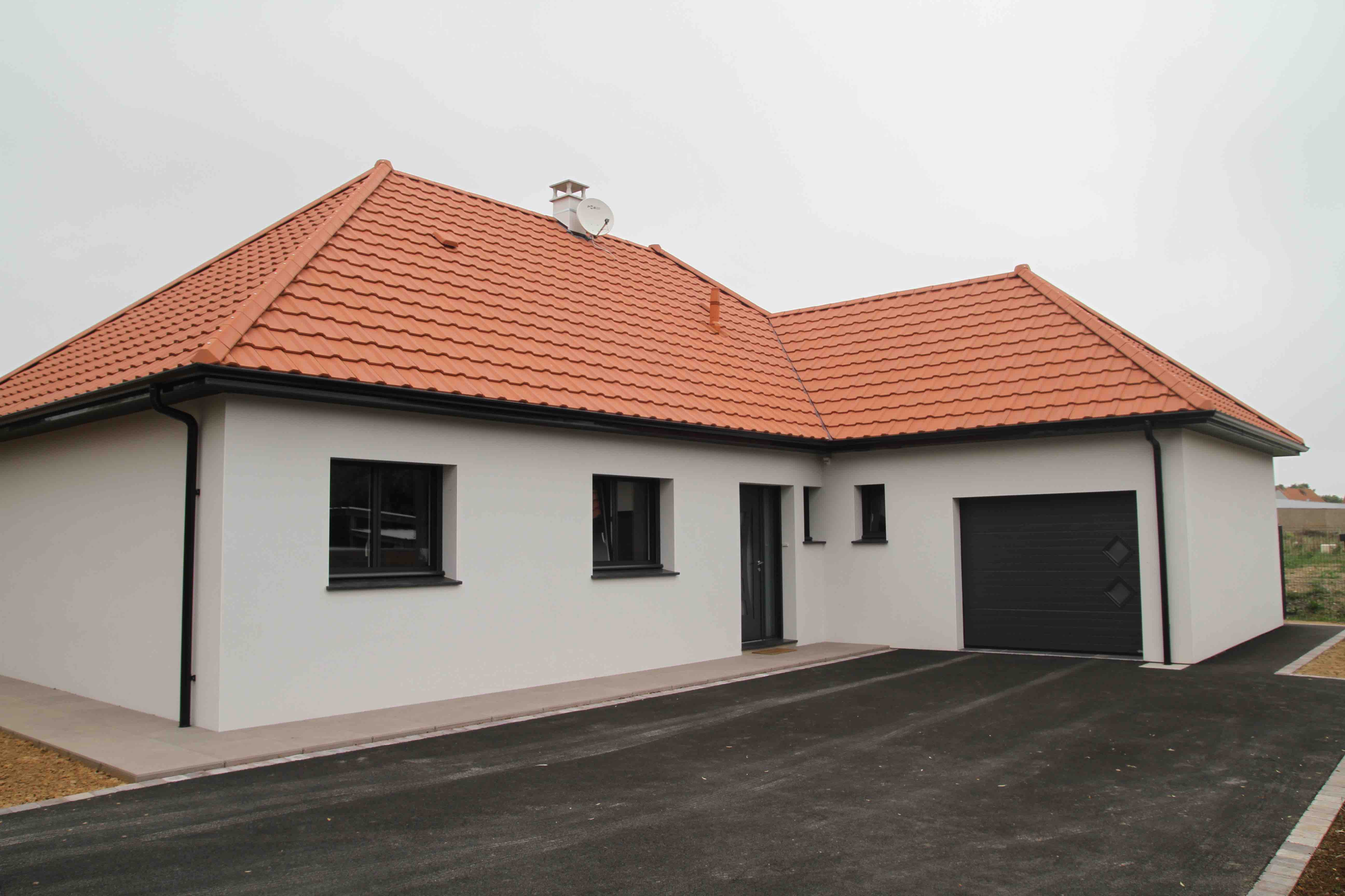 Réalisation maison plain pied #1 - Architecture et Tradition ...