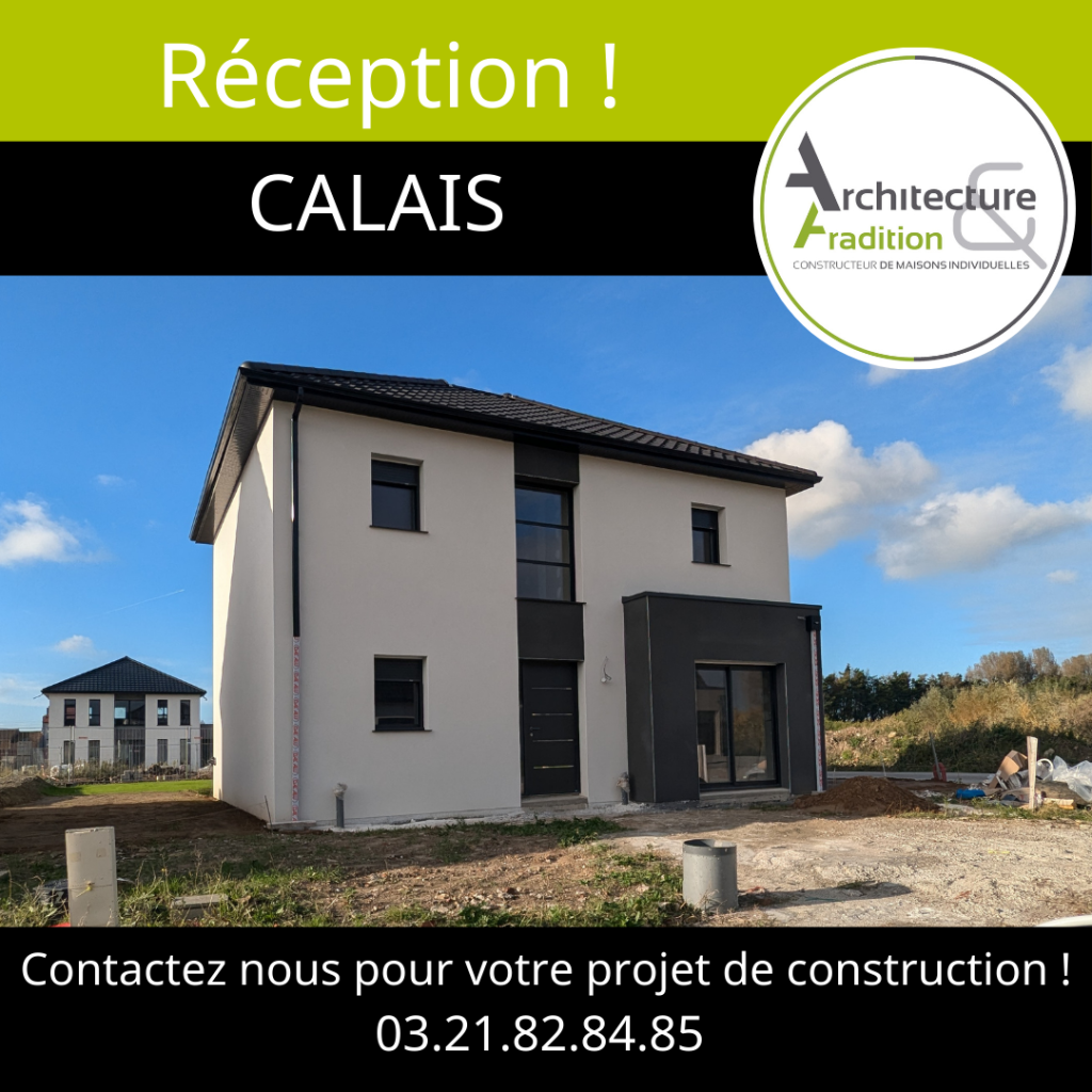 Réception d’une maison R+1 à CALAIS !